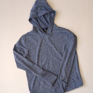 Athleta Blue Heather Hoodie